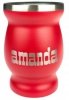 Matero do Yerba Mate Un Acero 2.0 Amanda INOX Rojo